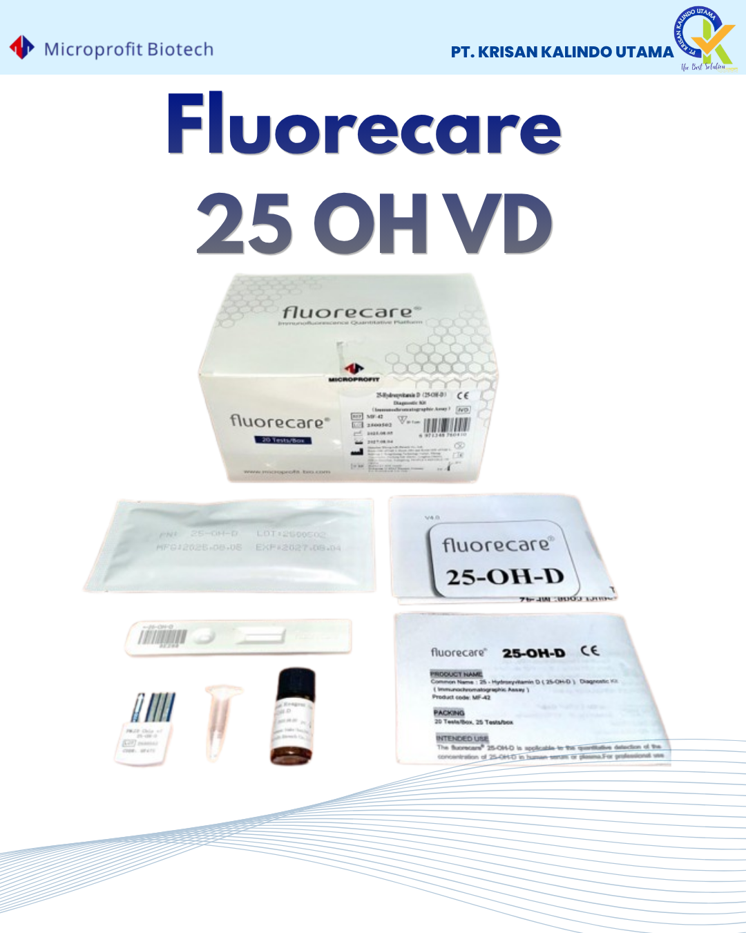 FLUORECARE  25-HYDROXYVITAMIN D（25-OH-D）