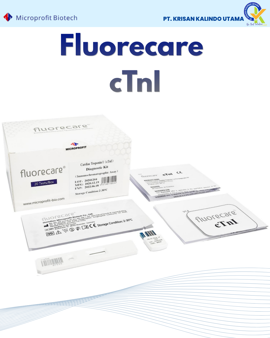 FLUORECARE   CARDIAC TROPONIN I (cTnI)